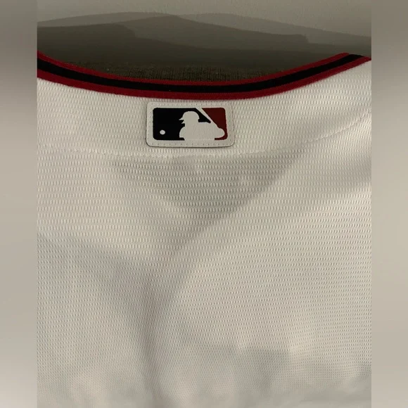 Nike Arizona Diamondbacks Baseball MLB White Jersey Men’s Size: XL - Picture 5 of 6